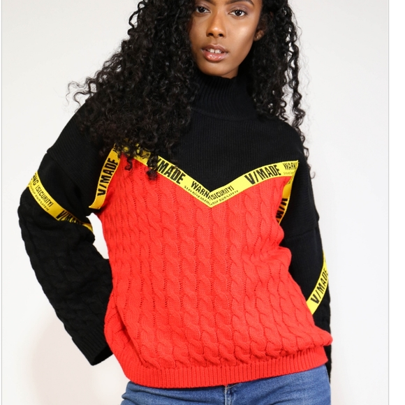 FashionNova Youve Been Warned Sweater Women 1X NWT - Picture 12 of 13